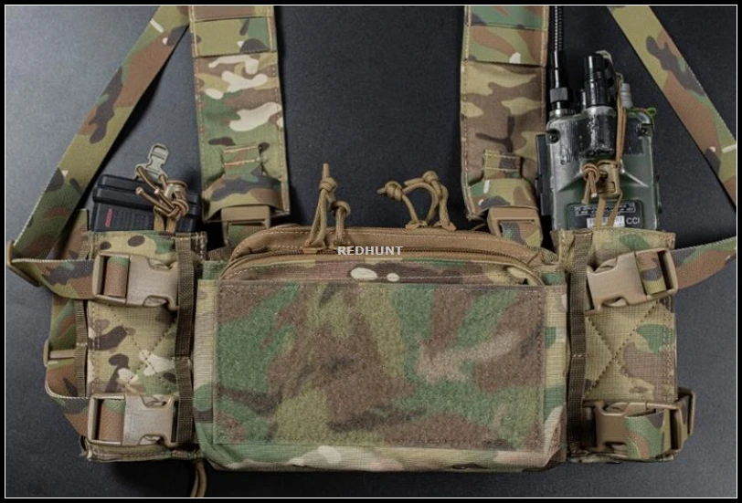 Micro Fight Cubierta cremallera para chest rig MK3 MK4 - imagen 4