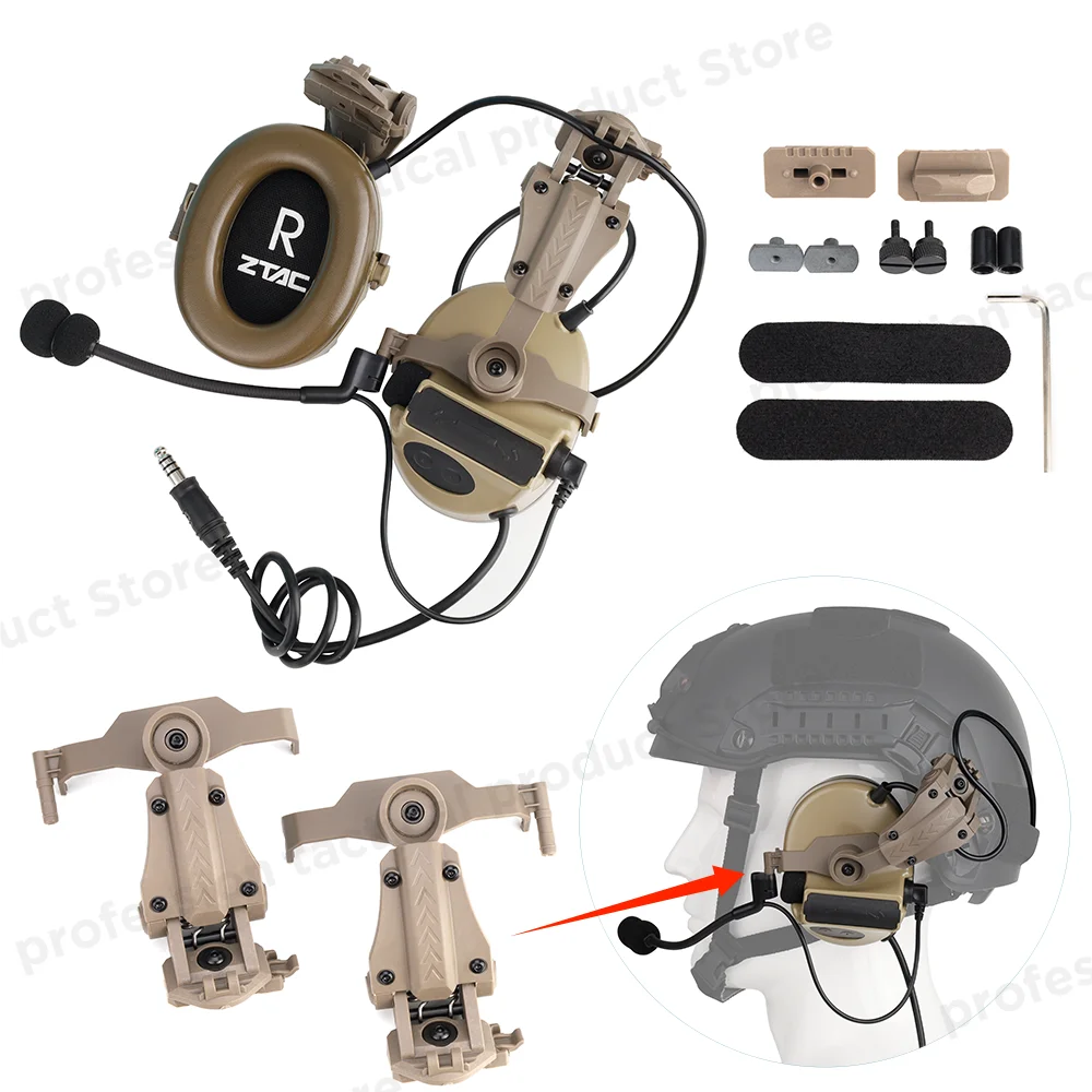 Adaptador de riel ARC y compatibilidad de casco
