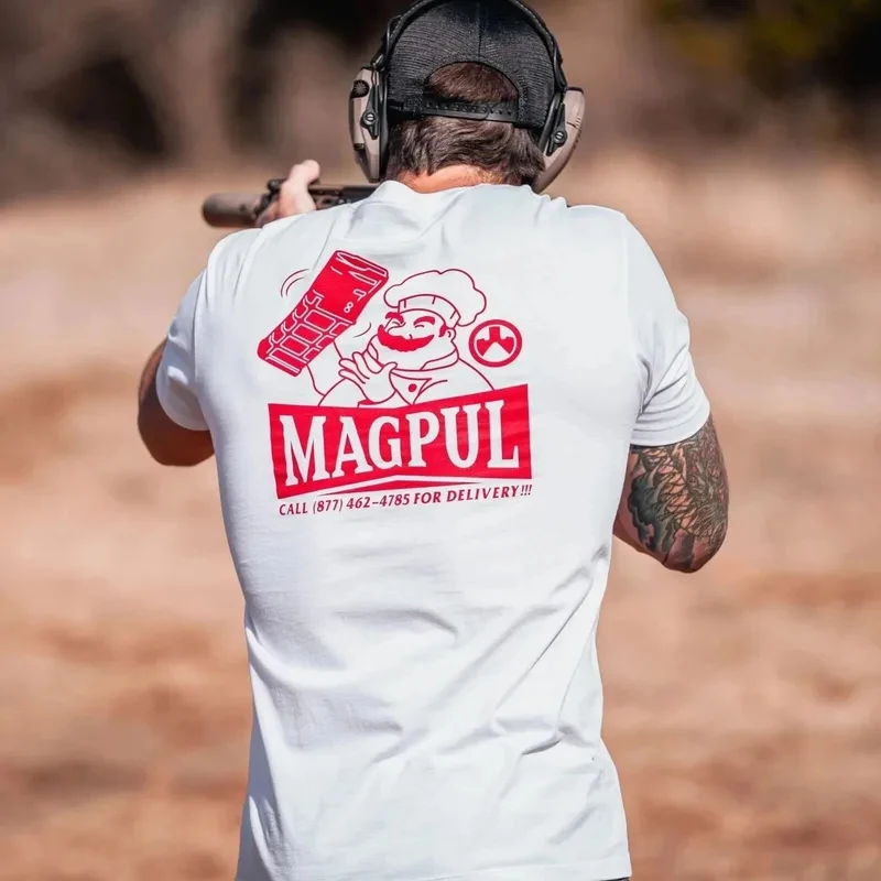Camiseta táctica cuello redondo águila aerotransportada algodón - imagen 3
