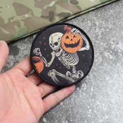 Parche bordado calavera Skull – Compatible MOLLE