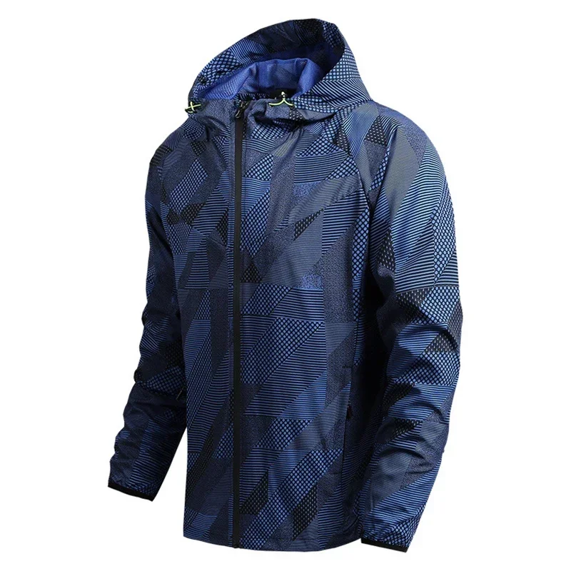 Chaqueta camuflaje cortavientos con capucha – Ligera para exteriores - imagen 2