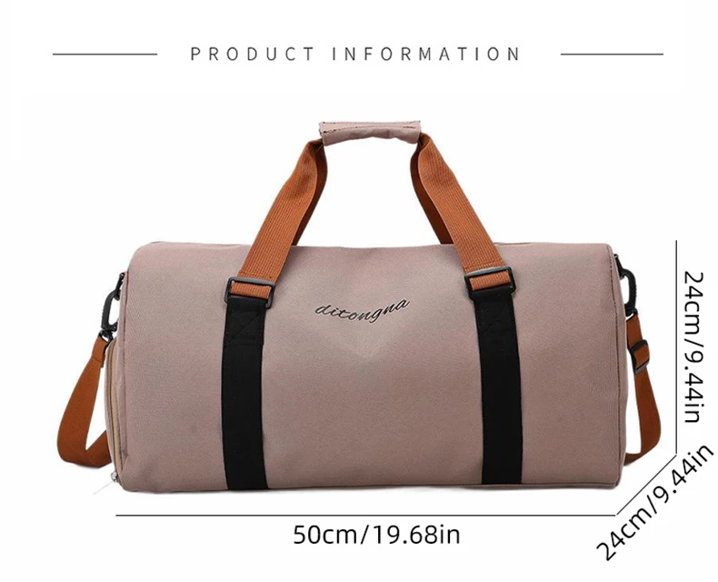 Bolsa de gimnasio scione vista frontal