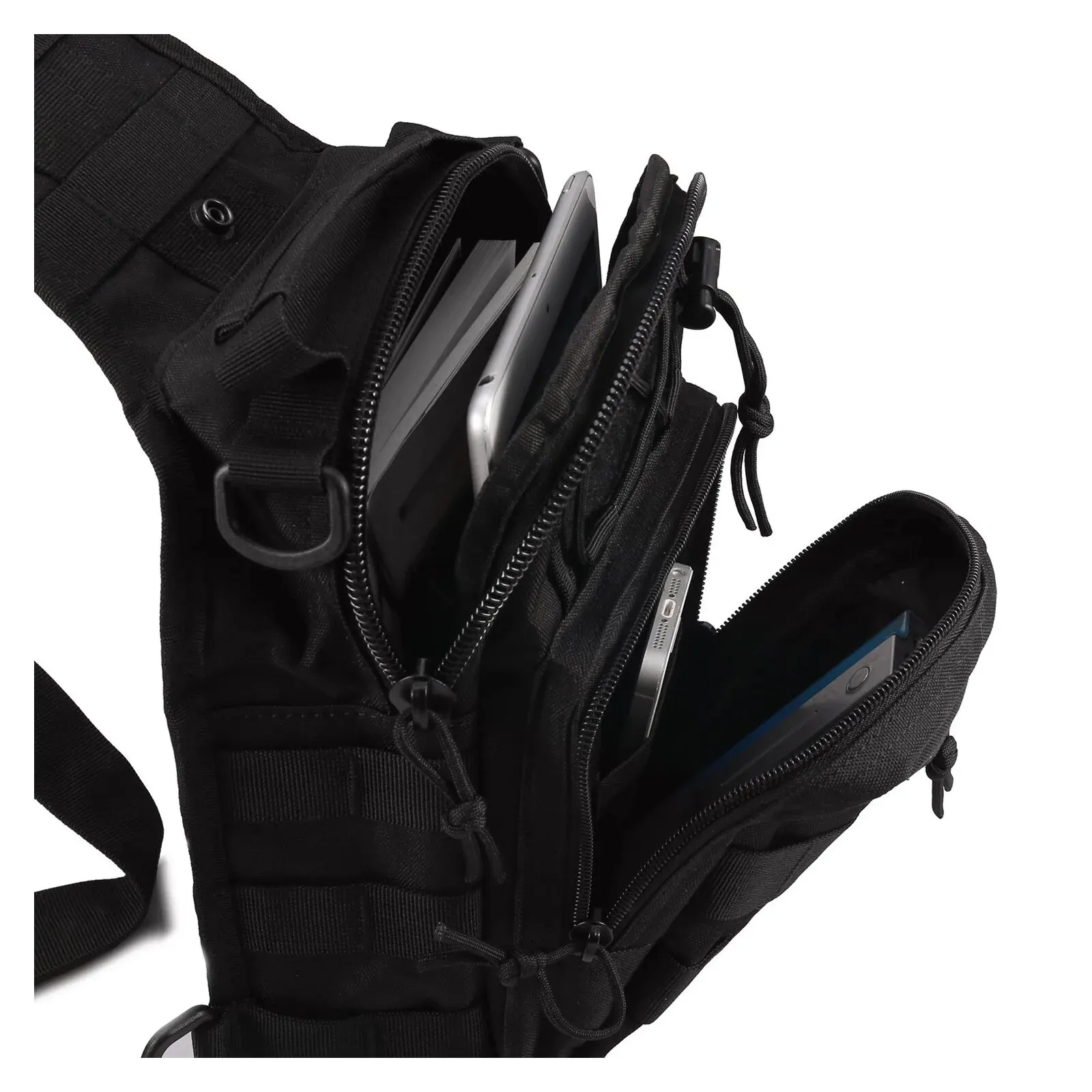 Bolso táctico de hombro náilon para exteriores y actividades - imagen 4