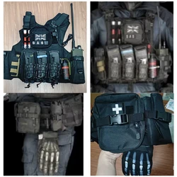 Full Gear COD 19 Chaleco Táctico con Casco y Máscara Ghost – Airsoft