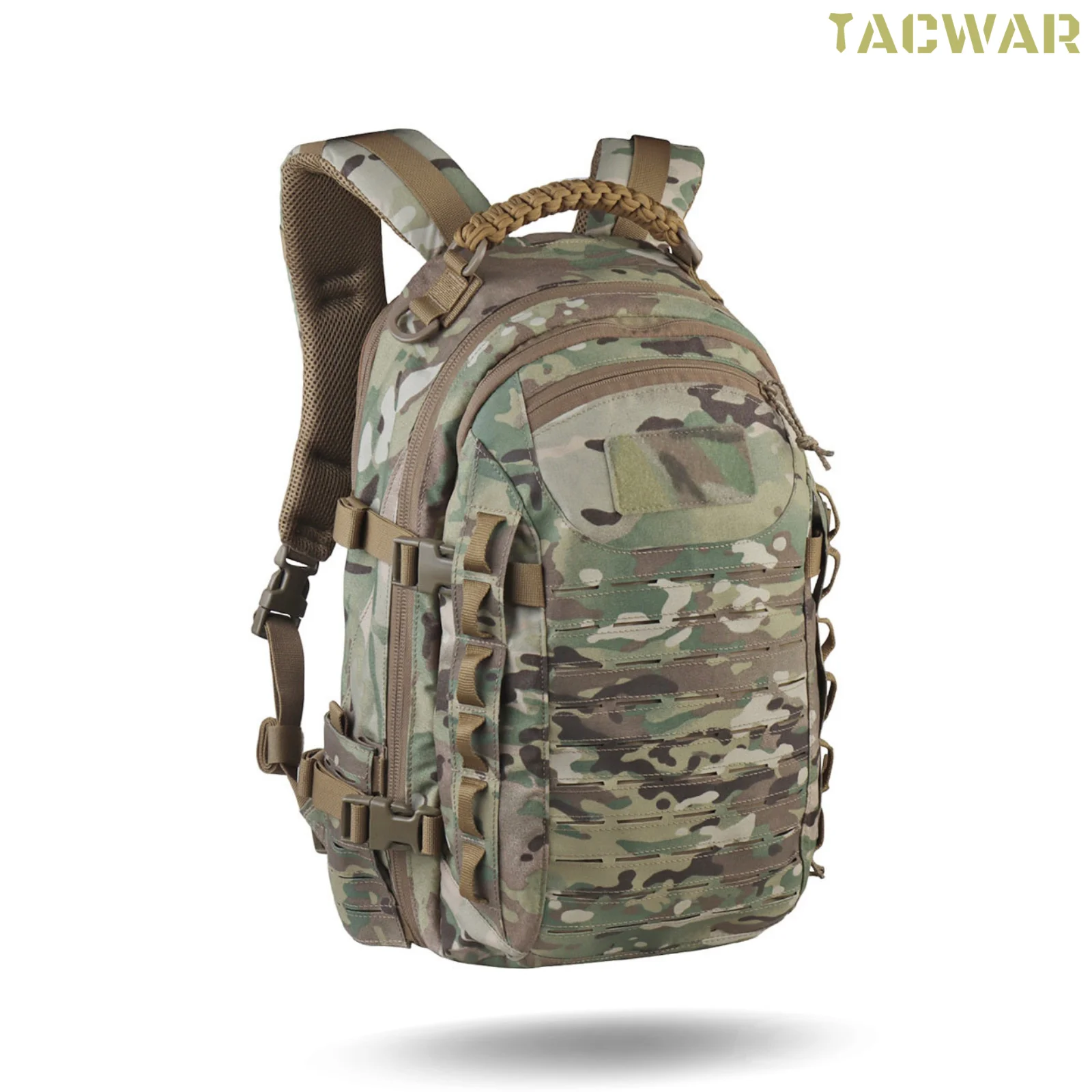 Mochila táctica MOLLE resistente y transpirable para EDC airsoft