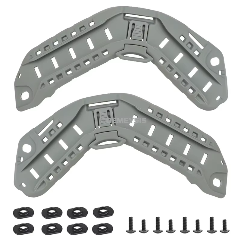 Adaptador de riel lateral para casco táctico Paintball SF – MOLLE - imagen 3