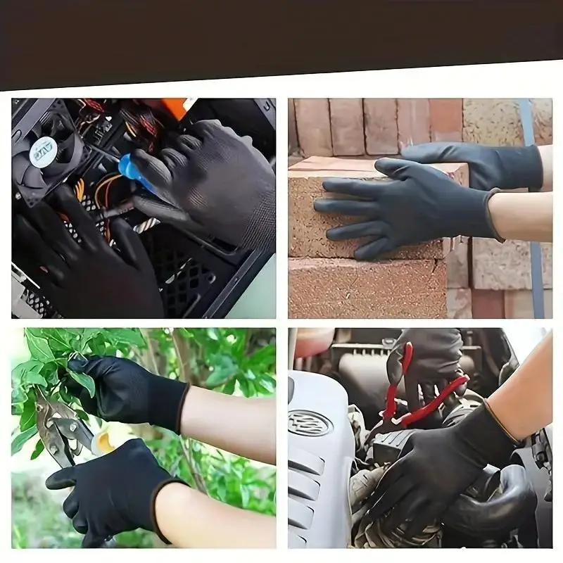 Guantes de trabajo antideslizantes resistentes al desgaste - imagen 3