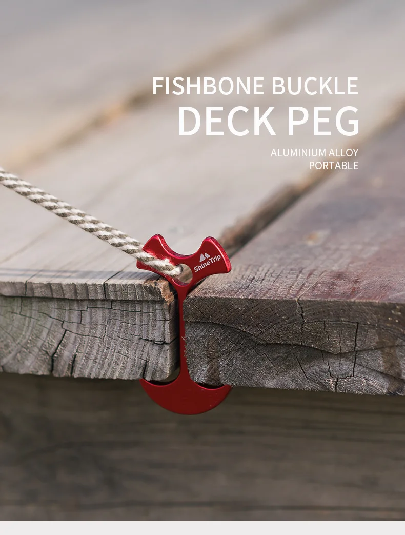 Fibbia a spina di pesce de aleación de aluminio