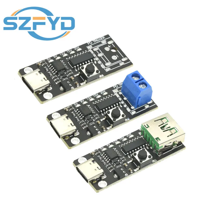 CMTPD Módulo de carga rápida USB-C 100W PD/QC - Placa de refuerzo - imagen 3