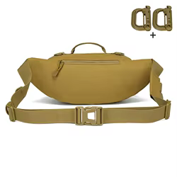 Bolsa de pecho para exterior resistente con correas expandibles