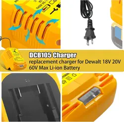 Cargador compacto DEWALT DCB112 para baterías de litio