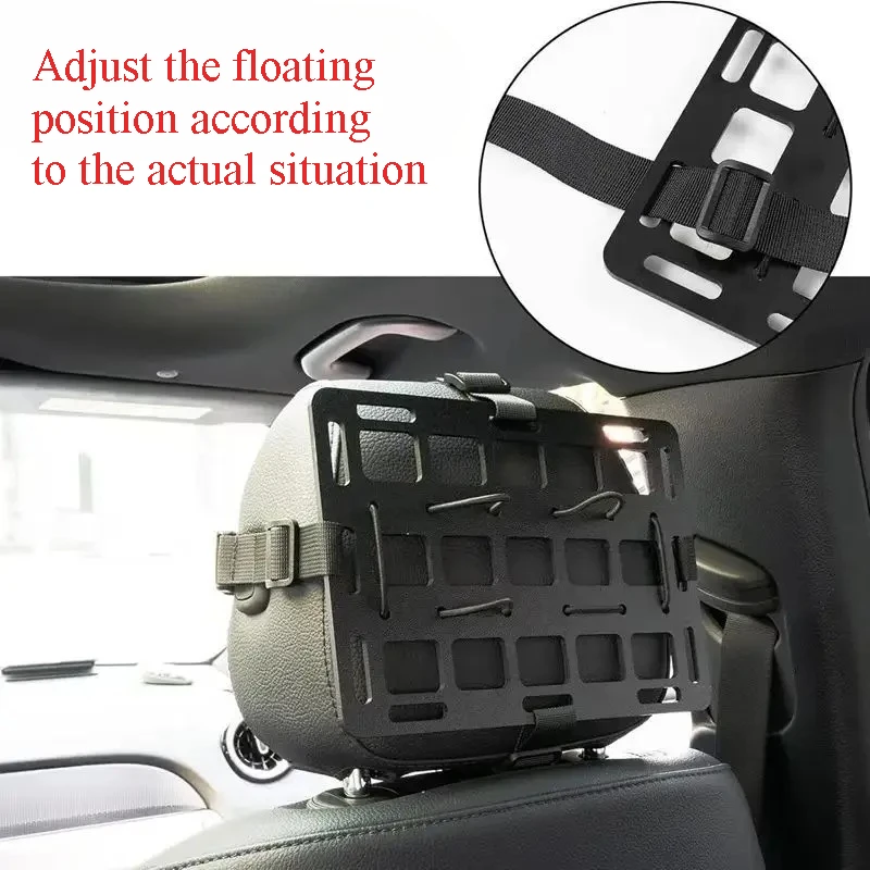 Paneles MOLLE colgantes para reposacabezas traseros del coche doble - imagen 3