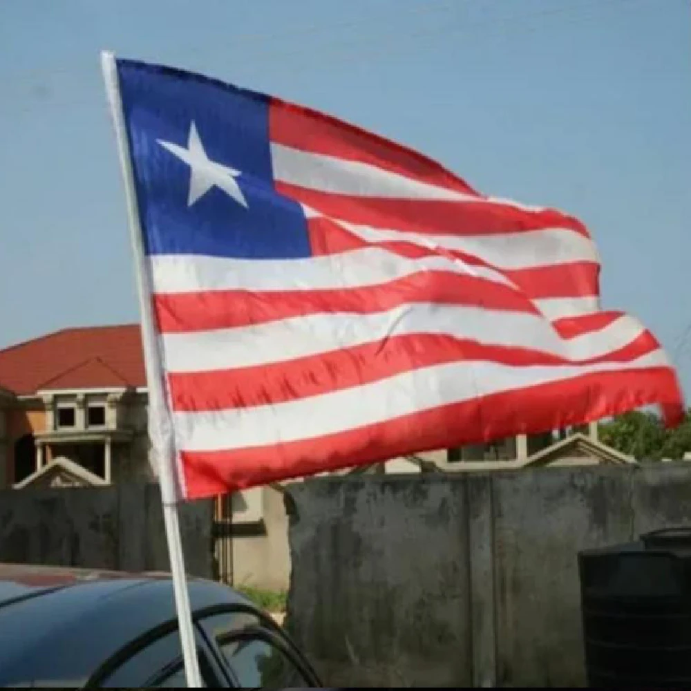 XIANGYING Bandera de Liberia para decoración - imagen 5