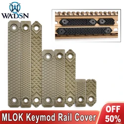 WADSN Cubierta de Riel M-LOK KeyMod Nylon antideslizante airsoft