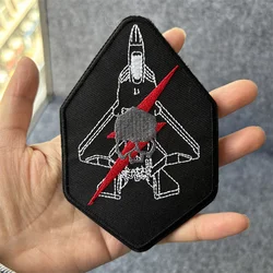 Parche táctico calavera avión – Bordado military MOLLE para mochila