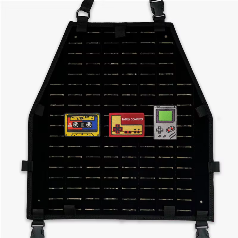 Parche bordado Gameboy retro nostálgico – insignia cinta magnética - imagen 5