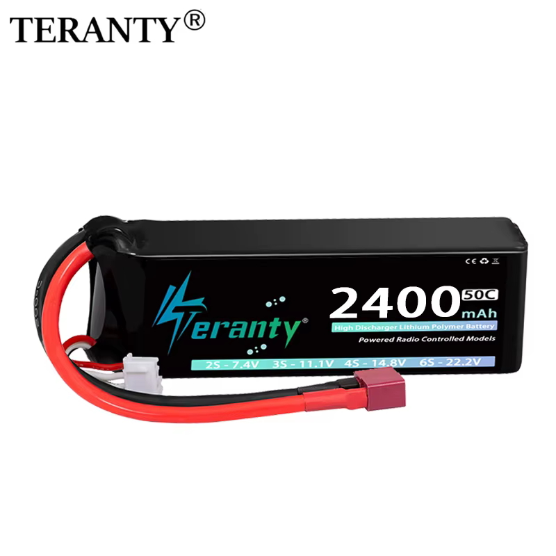 Teranty 3S 2400mAh 11,1V Batería LiPo XT60 para Drones FPV