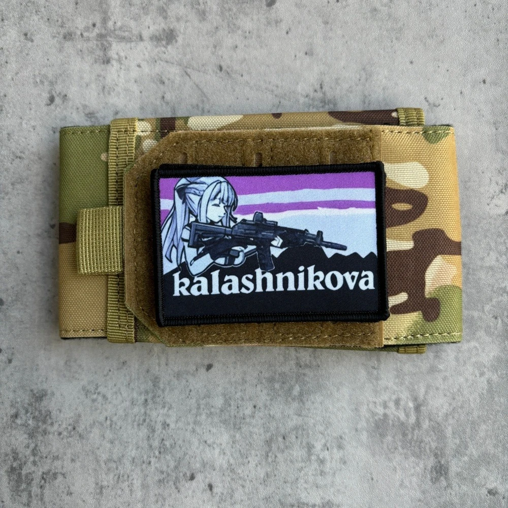 Parche táctico Velcro Kalashnikov anime – Complemento militar - imagen 4