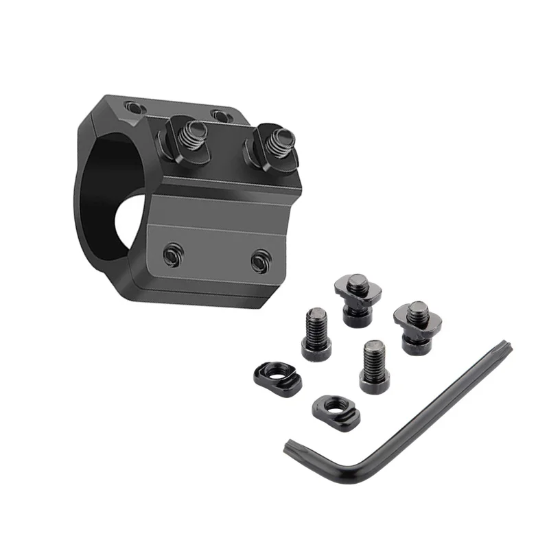 Soporte óptico para linterna láser, accesorio M-LOK de caza táctico