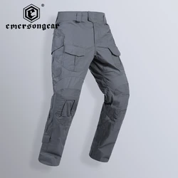 EMERSONGEAR G3 Pantalones tácticos con rodilleras Multi-camo verde