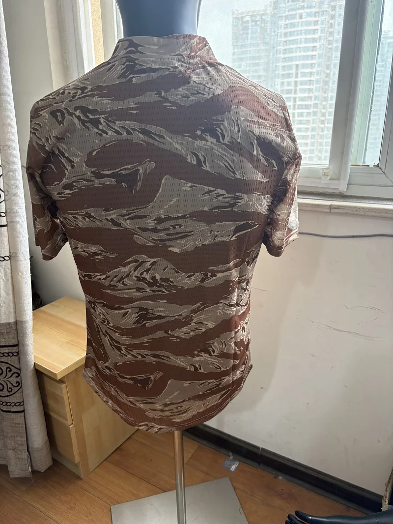 Camiseta táctica secado rápido cuello en V manga larga o corta - imagen 2