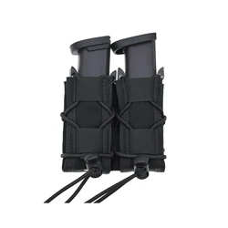 TACGEAR bolsa doble porta cargadores MOLLE 9mm 45 ACP