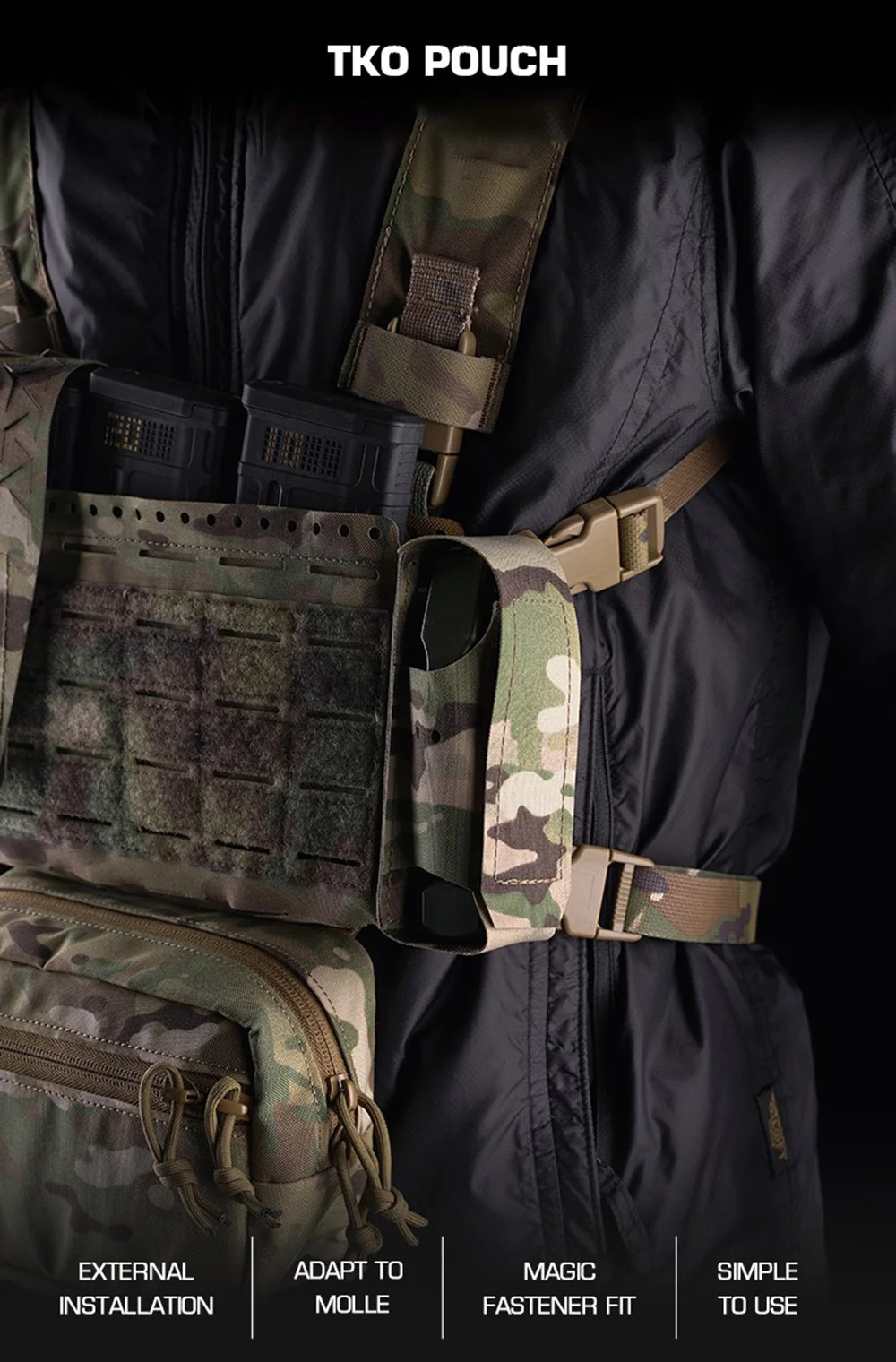 Bolsa OPHIDIAN GP estilo MOLLE