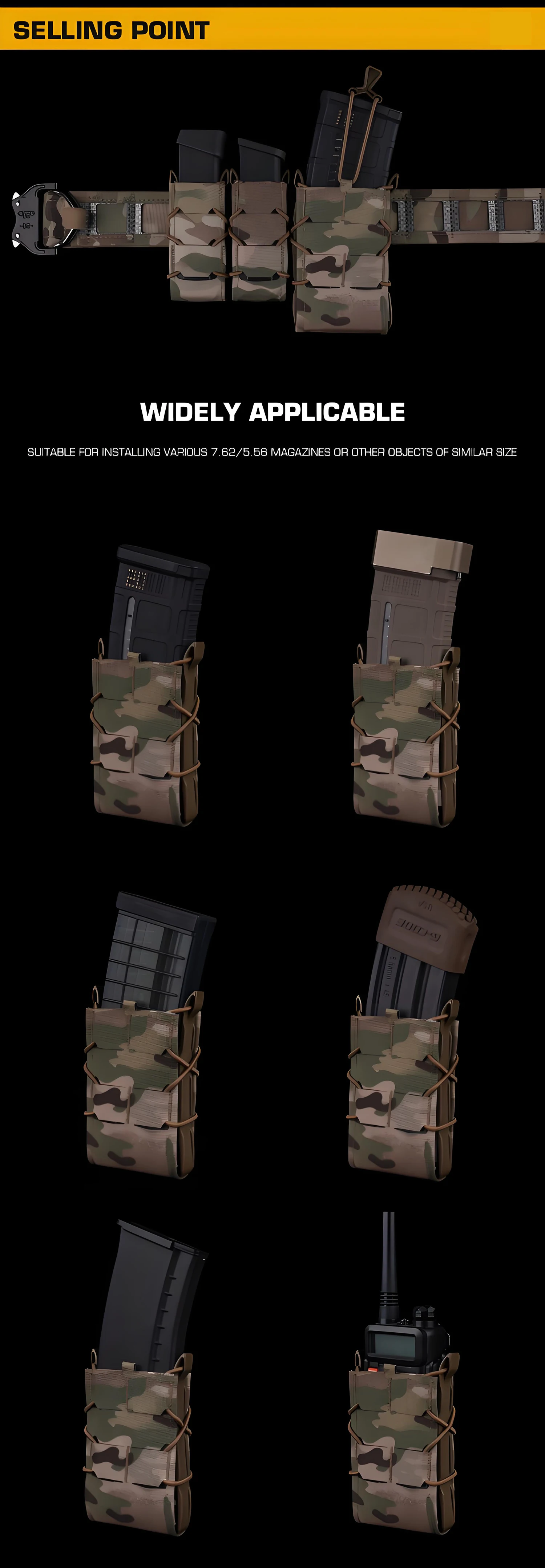 Montaje MOLLE/PALS