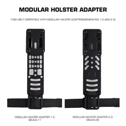 Adaptador táctico modular QLS para funda de pistola en muslo
