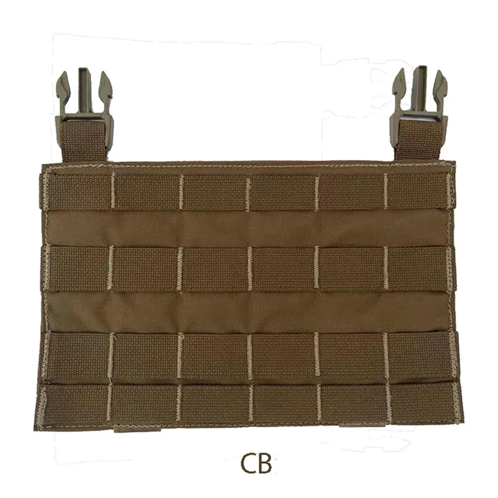 Vista del panel frontal MOLLE