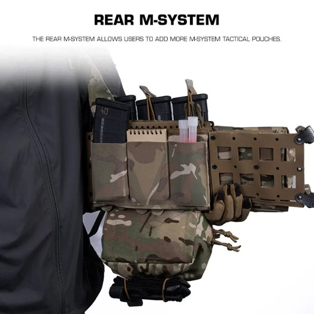 Micro Fight pechera táctica MOLLE Extended Chassis para airsoft - imagen 3