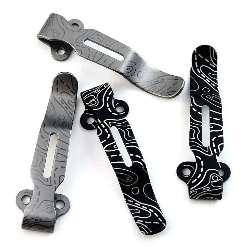 Clip de bolsillo táctico para cuchillo compatible Benchmade Bugout - imagen 3