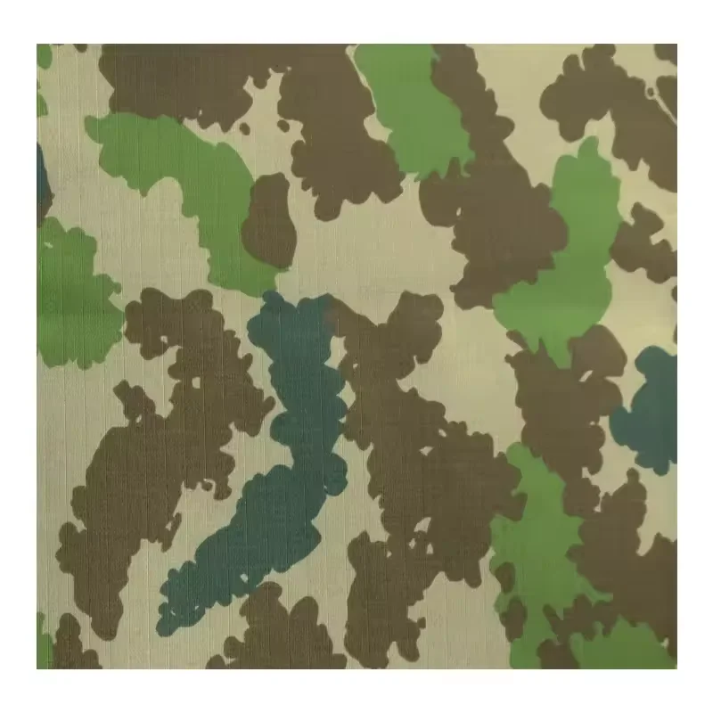 Tela táctica ripstop nylon-algodón camuflaje Blumentarn M58 - imagen 4