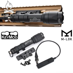 Linterna táctica SureFire M600 con soporte offset y rieles múltiples
