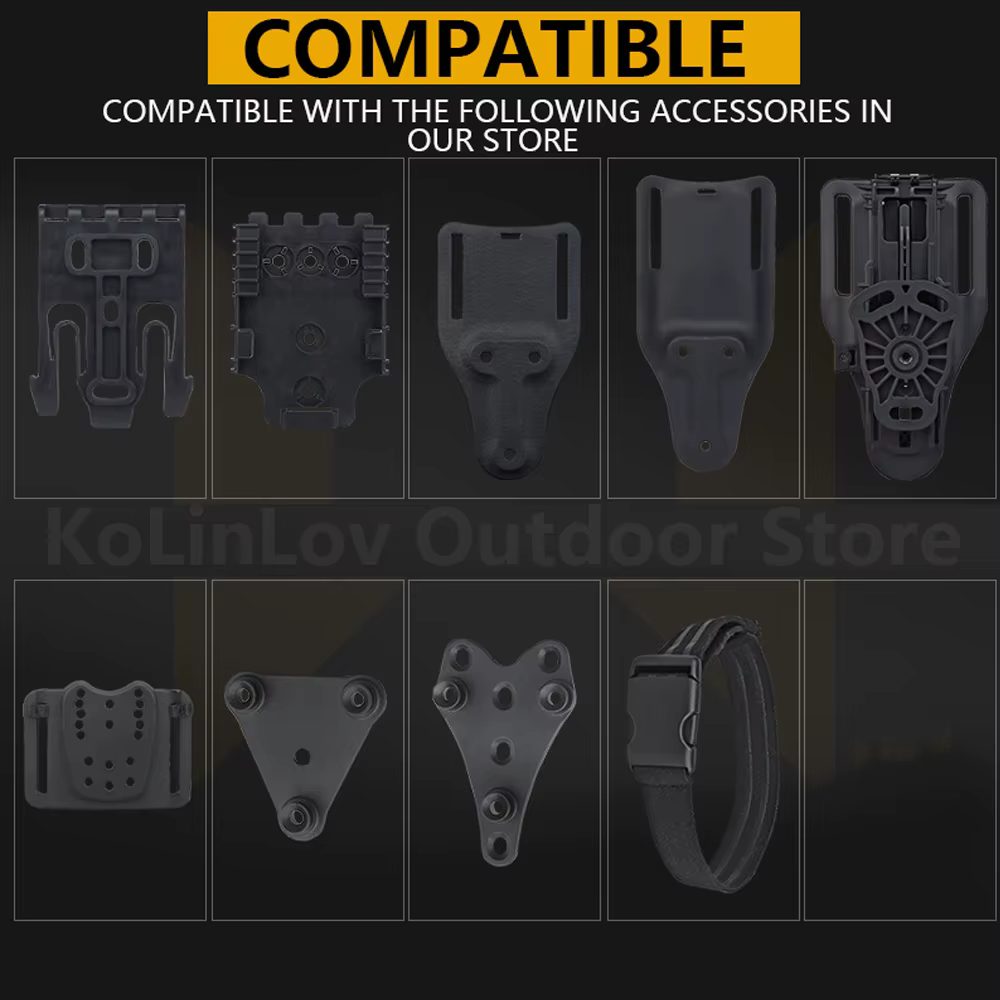 Funda táctica Kydex para linterna SureFire X300U-A - imagen 5