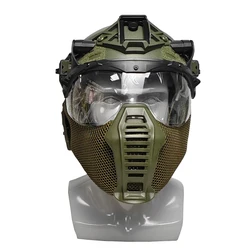 Casco táctico airsoft Wendy 3,0 para caza y paintball