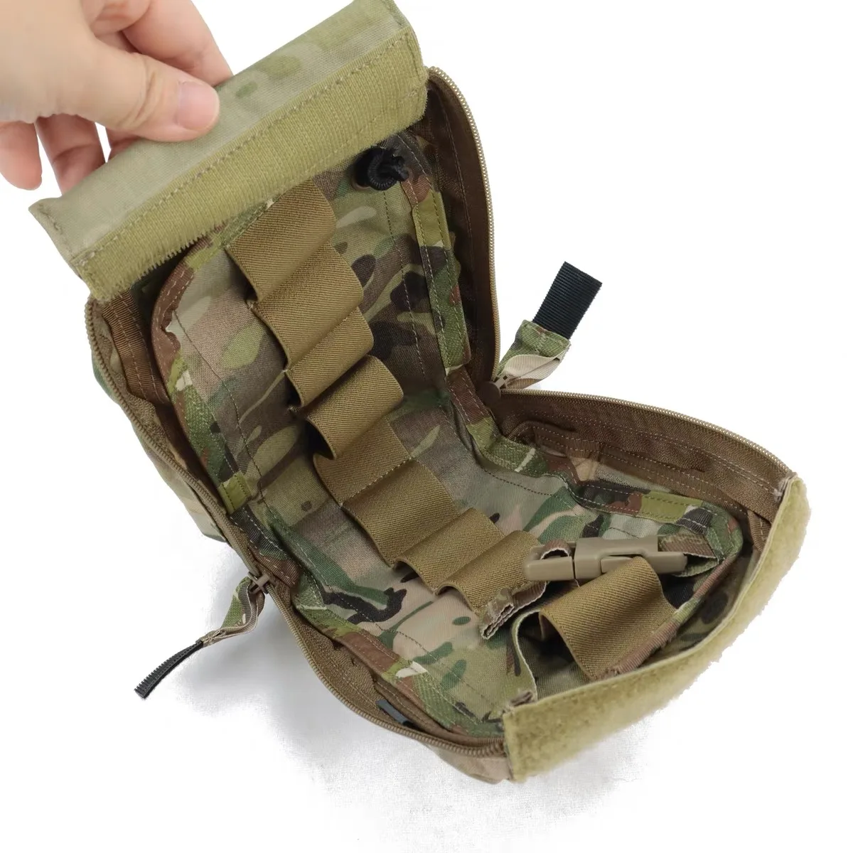 Bolsa médica táctica TwinFalcons de apertura rápida 330D MOLLE - imagen 5