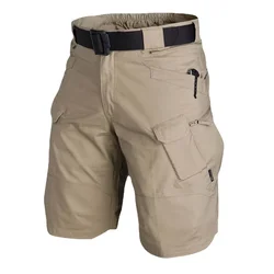 Pantalones cortos tácticos hombre secado rápido multi bolsillos