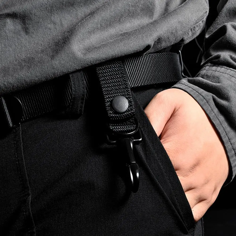 Vista del sistema de fijación al cinturón