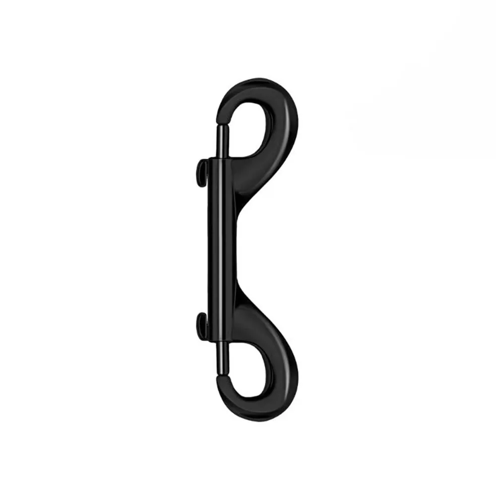 Mosquetón táctico doble punta acero inoxidable – Uso militar outdoor