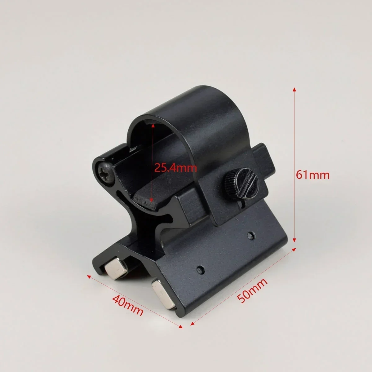 Soporte magnético táctico para visor, linterna y láser de caza - imagen 3