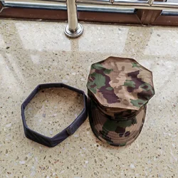 Gorra táctica octogonal transpirable Swiss TAZ16 nailon y algodón