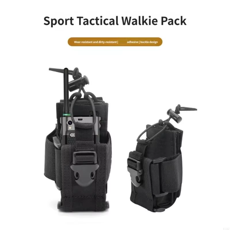 Bolsa táctica de comunicación impermeable ampliable para equipo