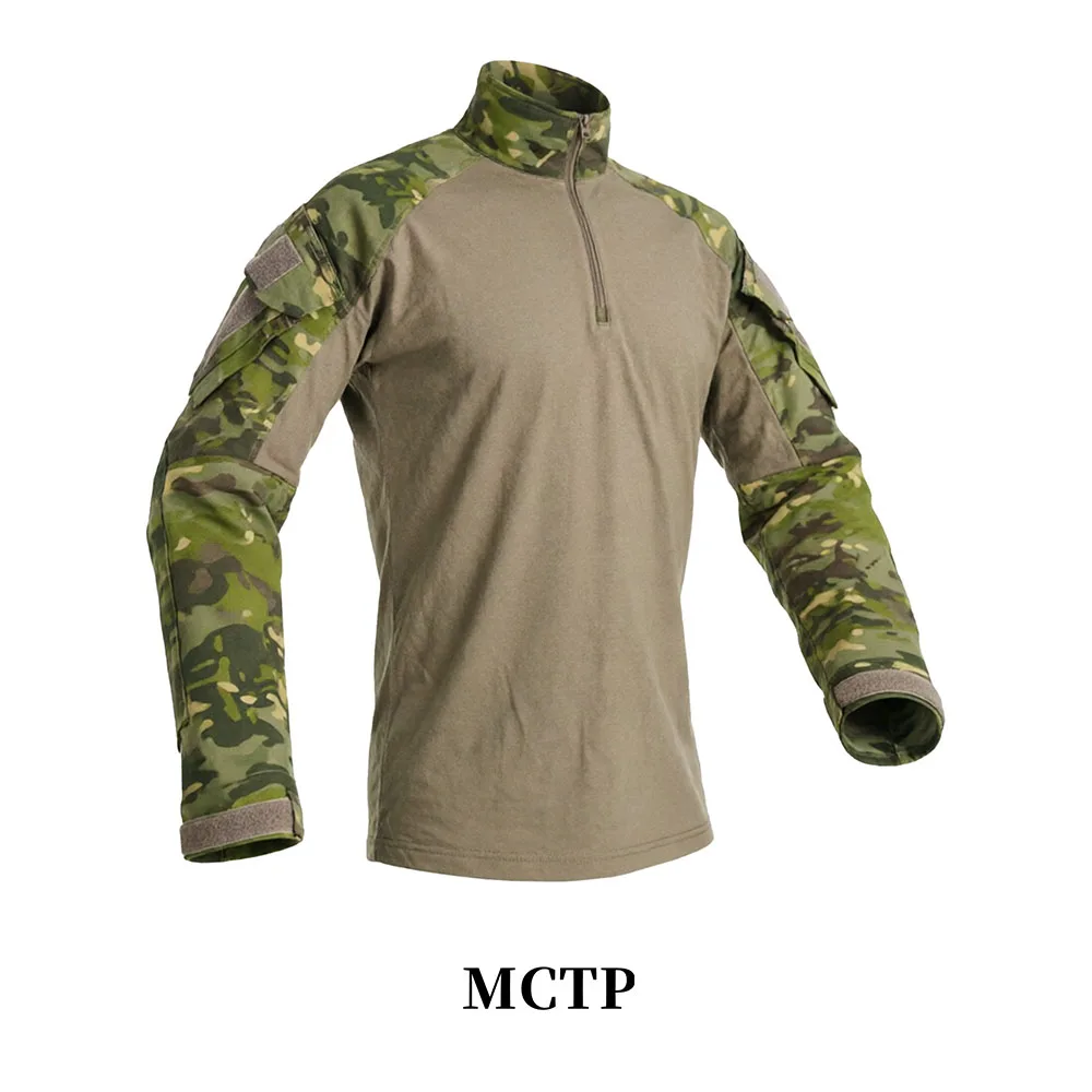Camisa táctica CP Gen3 de manga larga en nailon y algodón - imagen 5