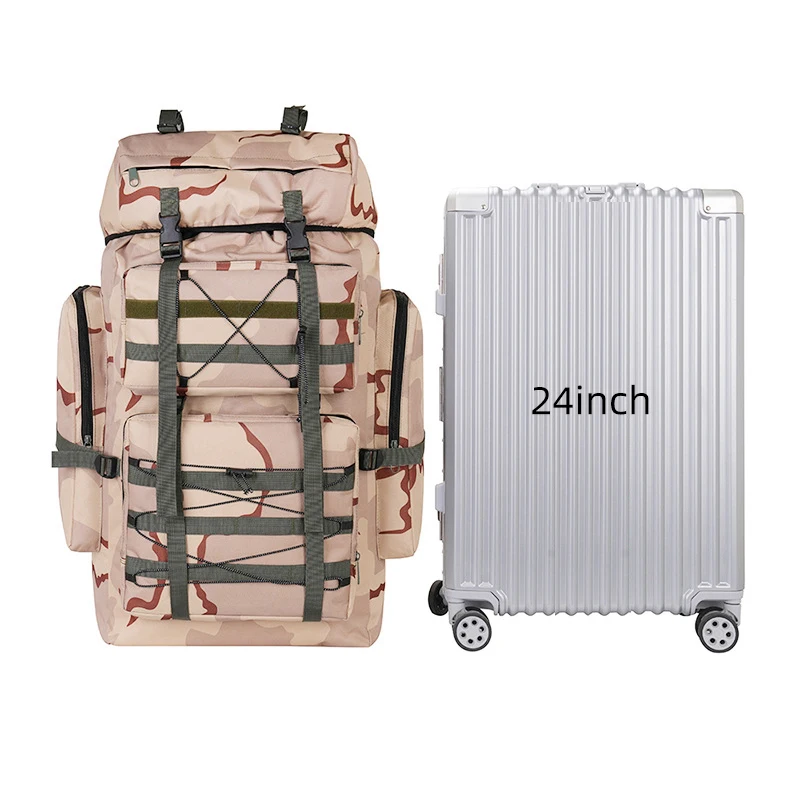 Mochila táctica gran capacidad para senderismo, montañismo y escalada - imagen 4