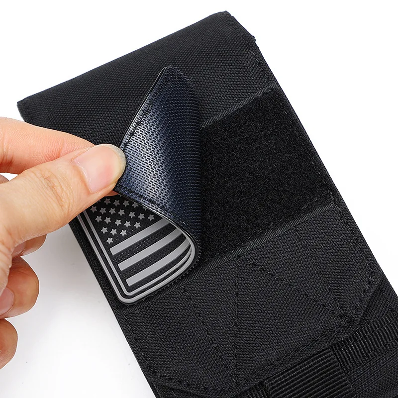 Bolsa táctica MOLLE doble capa EDC porta teléfono para cinturón - imagen 2