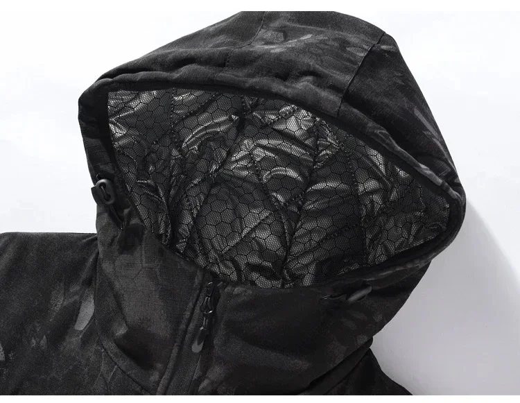 Chaqueta táctica M65 de invierno Multicam con calefacción - imagen 3