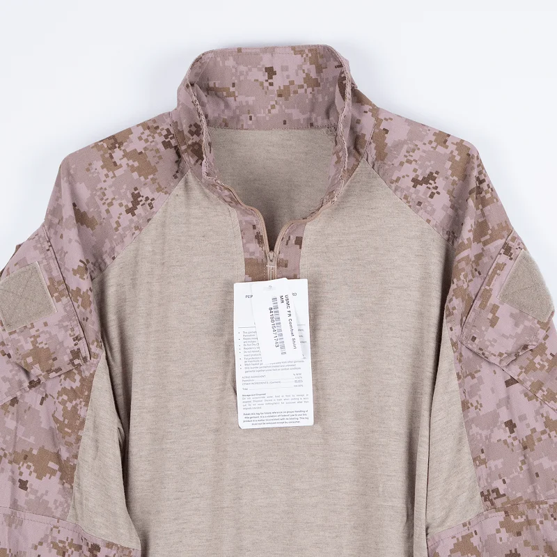 Camiseta ignífuga táctica aire libre Desert Digital para entrenamiento - imagen 4