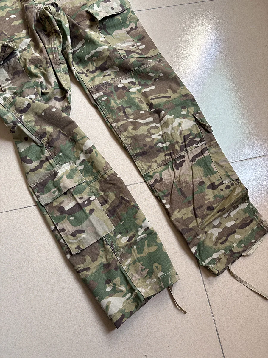 CP Pantalones tácticos camuflaje ruso para combate de entrenamiento