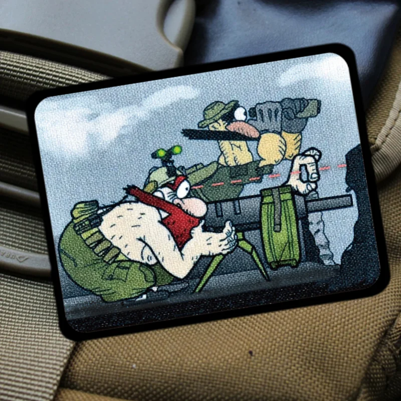 Parche velcro táctico francotirador – Para mochila militar - imagen 2